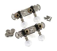 ALFAAL Ukulele Tuning Pegs Pulsante Strings Sintonizzatori Accessori Per La Testa Ukulele Parte +6 Viti Alta Qulity Golden