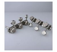 ALFAAL Un Set di 2pc Nickel Blocking Tuning Pegs Keys Machine Teste Sintonizzatori