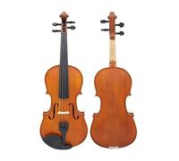 ALFAAL Violino A Grandezza Naturale 4/4 3/4 Violino Acustico Violino in Abete Rosso Opaco con Custodia Corde per Arco Accordatore per Poggiaspalla (Color : 4-4)