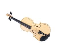 ALFAAL Violino Acustico di Colore 4/4 del Legno con Finitura Lucida con Set di violini 4-4 3-4 1-2 1-4 1-8 Dimensioni Principiante Violino (Color : 1-2)