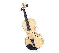 ALFAAL Violino Acustico di Colore 4/4 del Legno con Finitura Lucida con Set di violini 4-4 3-4 1-2 1-4 1-8 Dimensioni Principiante Violino (Color : 1-4)