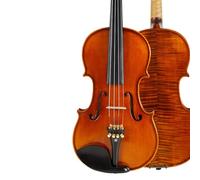 ALFAAL Violino Kit per Violino in Legno massello di Acero Violino per Esercitazione per Adulti (Color : 3/4)
