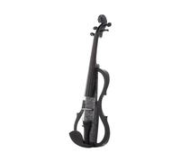 ALFAAL Violino Kit Violino Elettrico Acustico in Legno massello Misura 4/4 con raccordi in Ebano