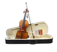 ALFAAL Violino Set di Accessori per Strumenti a Corda per Violino in Abete Rosso Brillante 4/4 3/4 1/4 1/2 Naturale (Color : 3/4 Set)
