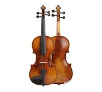 ALFAAL Violino Set di Violino per Violino per Adulti Fatto a Mano in Legno massello Acustico (Color : 1/4)