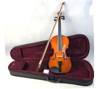 ALFAAL Violino Strumento Musicale 4/4 a grandezza Naturale per Violino in Legno massello per Adulti di Livello Base per Principianti (Color : 4/4)