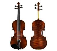ALFAAL Violino Strumento per Prestazioni classificate in Legno massello di Livello Professionale Completamente Fatto a Mano (Color : 4/4)