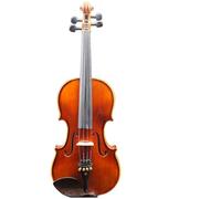 ALFAAL Violino Strumento per Test di Pratica in Legno massello di Livello Professionale per Violino Fatto a Mano per Principianti (Color : Red4/4)