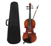 ALFAAL Violino Violino Acustico 4/4 1/4 1/8 Violino Violino in Abete Rosso Vintage con Custodia Corde per Arco Spalla Resto Tuner Panno (Color : 1/4 Set1)
