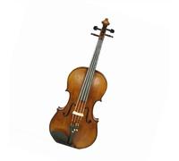 ALFAAL Violino Violino Acustico a grandezza Naturale in Legno massello con Custodia, Arco in Acero, Principianti 4/4 (Color : 1/4)