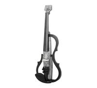 ALFAAL Violino Violino Elettrico Senza Testa 4/4 con Custodia per Il Trasporto dell'Arco Cavo poggiaspalla Cuffie Accessori per Parti di Violino