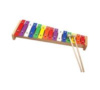 ALFAAL Xilofono Legno 15 Note Xilofono Colorato Xilofono per Principianti Pianoforte A Mano Facile da Suonare