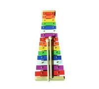 ALFAAL Xilofono Legno Strumento A Percussione Musicale per Pianoforte A Percussione per Pianoforte Colorato A 15 Toni per Principianti Professionisti