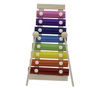 ALFAAL Xilofono Legno Strumento Musicale Cornice in Legno Xilofono Strumenti Divertenti Regali con 2 Bacchette