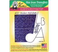 Alfabeti moderni Ricamo a caldo di zia Martha