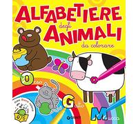 Alfabetiere degli animali da colorare