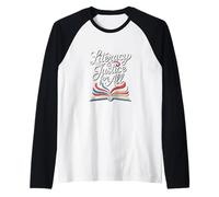 Alfabetizzazione e Giustizia per Tutti Gli Amanti dei Libri Ban Reader Library Maglia con Maniche Raglan