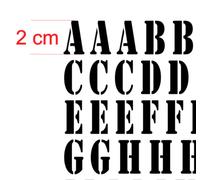 alfabeto ABC lettere numeri adesivi set lettere adesive 309/2