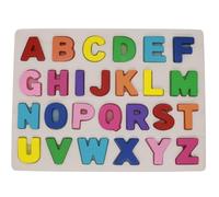 Alfabeto in legno Puzzle ABC Grosso Blocchi Bordo Giocattoli Educativi per l'apprendimento Puzzle con Lettere Alfabeto per in Legno per Bebè Montessori Apprendimento nella Prima Infanzia