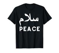 Alfabeto in Lingua araba Salam Parola Regali Pace Maglietta
