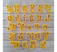 Alfabeto Mod.3 26 Lettere - 3cm Cookies cutter - Formine - Stampi per scritte