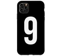 ALFABETO NUMERO 9 NOVE CIfre Custodia per iPhone 11 Pro Max