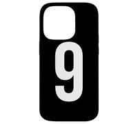 ALFABETO NUMERO 9 NOVE CIfre Custodia per iPhone 14 Pro