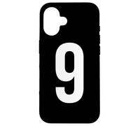 ALFABETO NUMERO 9 NOVE CIfre Custodia per iPhone 16