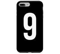ALFABETO NUMERO 9 NOVE CIfre Custodia per iPhone 7 Plus/8 Plus