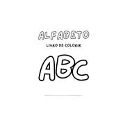 Alfabeto Para Colorir