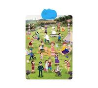 Alfabeto Parlando - Tabella di apprendimento Inglese per Parete, Poster di apprendimento Interattivo | Tavola Da Parete Educativa per Scuola Materna, Scuola materna, Scuola D'asilo, Ma