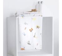 ALFABETO Set 1+1 coppia asciugamano viso e ospite spugna lettere e animali Trudi