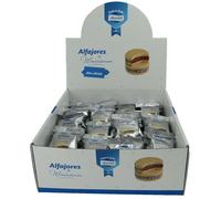 Alfajores Mardel - Scatola di 48 mini alfajores di amido di mais con dolce di latte (22 g c/u) | Alfajores con calore tradizionale argentini | fatti in casa e cosparsi di cocco, prelibatezze da