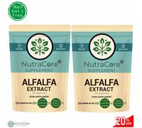 Alfalfa Estratto Pillole 5000mg (250mg Saponine) Colesterolo & Sangue