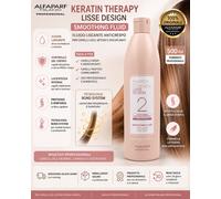 Lisciante alla Cheratina ALFAPARF Lisse Design Keratin Therapy 2 Smoothing 500ml