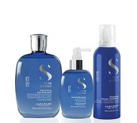 ALFAPARF Kit Semi Di Lino Volumizing Low Shampoo 250ml + Balsamo 200ml + Spray