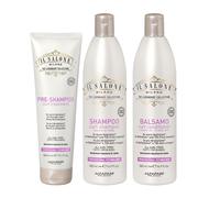 ALFAPARF MILANO Kit Il Salone Curl Pre Shampoo 300ml + Shampoo 500ml + Conditio