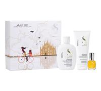 Alfaparf Milano Semi di Lino Diamond Holiday Kit confezione regalo per capelli brillanti e morbidi