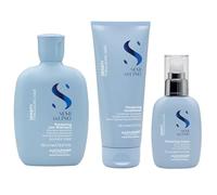 Alfaparf Milano Semi di LinoHoliday Set Reparative Shampoo + Maschera + Cristalli Liquidi