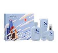 Alfaparf Milano Semi di Lino Holiday Set Density Shampoo + Conditioner + Thickening Cream