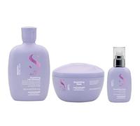Alfaparf Milano Semi di Lino Holiday Set Smooth - Per capelli ribelli