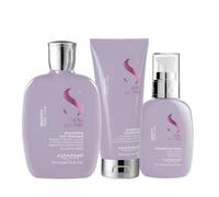 Alfaparf Milano Semi di Lino Smooth Kit Lisciante per Capelli Ribelli