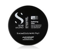 Alfaparf Milano Semi di Lino Defining Wax 75 ml - Cera morbida a tenuta media per tutti i tipi di capelli