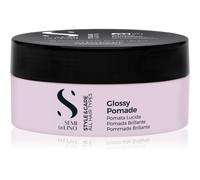 Alfaparf Milano Semi di Lino Style&Care Glossy Pomade cera modellante per disciplinare l'acconciatura con brillantezza intensa 100 ml