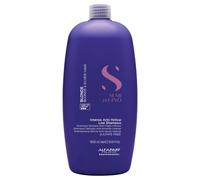 Alfaparf Semi di Lino Anti-Yellow Low Shampoo 1000ml - Shampoo Anti-Giallo per Capelli Biondi e Silver