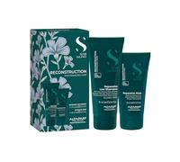 Alfaparf Milano Semi di Lino Reconstruction Minisize Kit set di cosmetici da viaggio per capelli rovinati