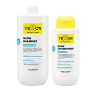 ALFAPARF Yellow Kit Hydra Care Glow Shampoo 1000ml + Conditioner 500ml