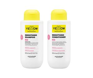 ALFAPARF Yellow Kit Liss Shampoo 500ml + Conditioner 500ml