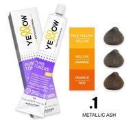 Alfaparf yellow pure toners metallic ash .1 100 ml
