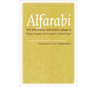 Alfarabi The Political Writings (Copertina rigida) Agora Editions